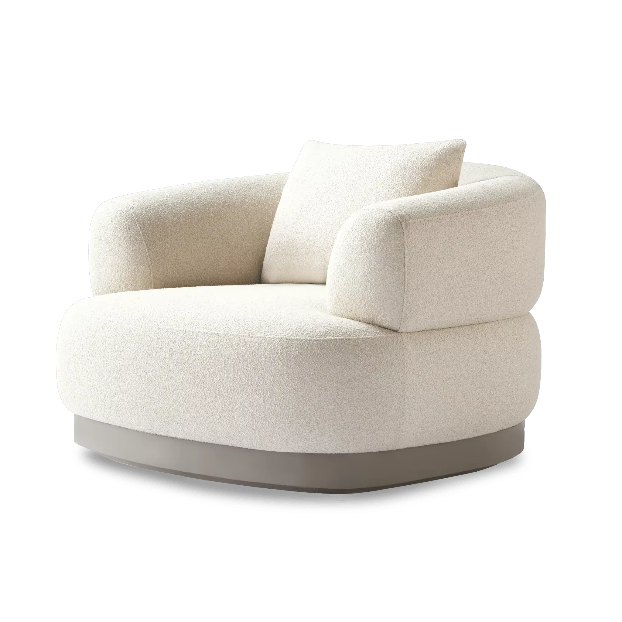 LG595-2 rounded lounge chair product reference