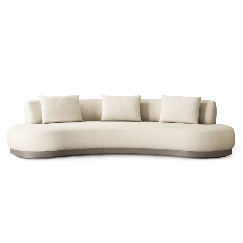LG595-1 curved sofa product reference