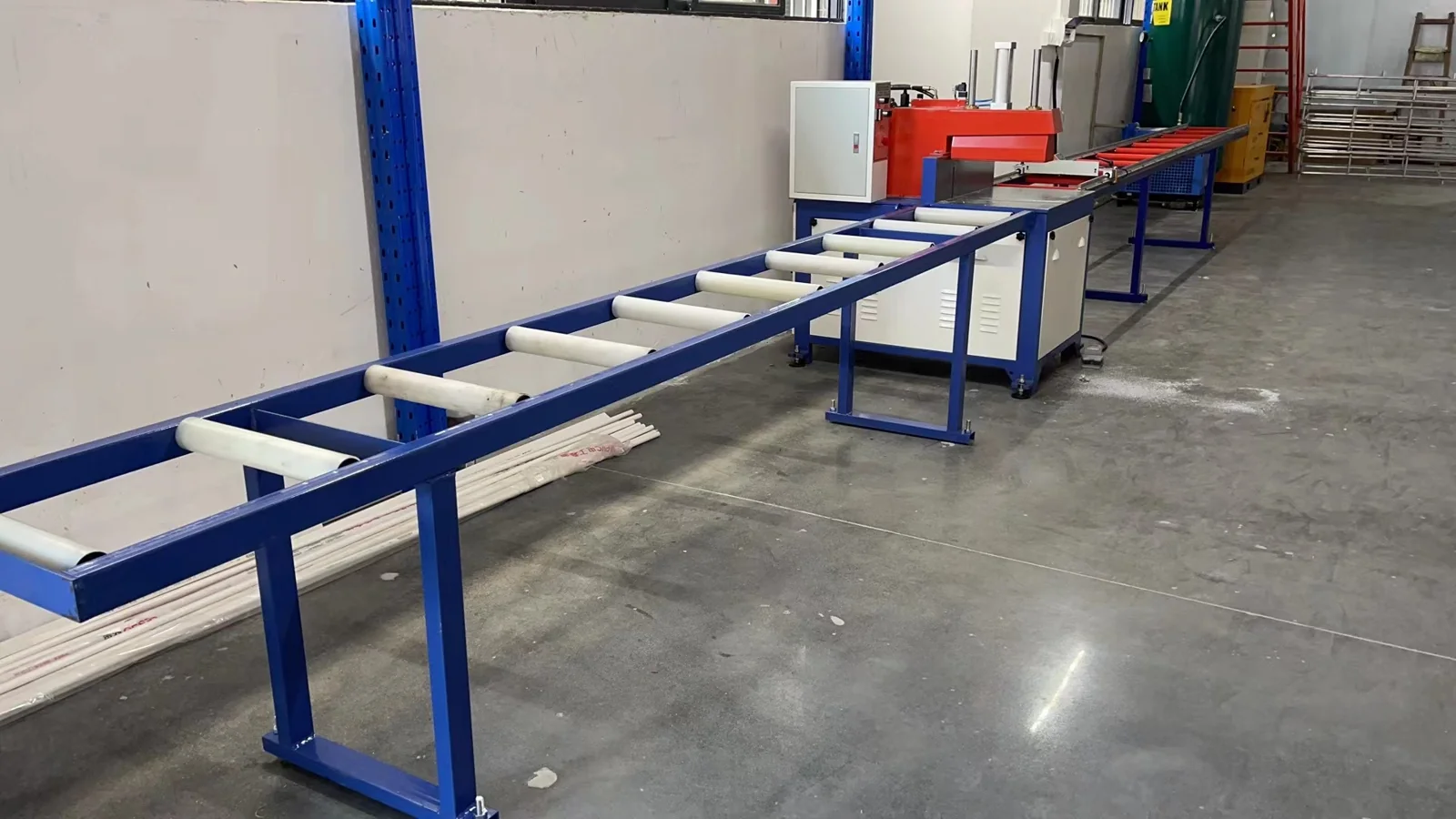 Frame cutting equipment
