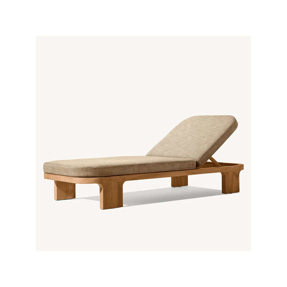 LG302-10 — Outdoor Teak Sun Lounger