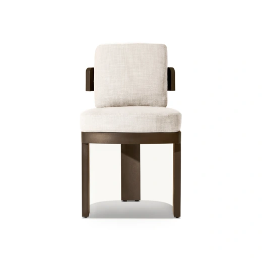 LG301-7 Outdoor Aluminum Armless Chair