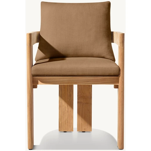 LG303-6 Outdoor Teak Dining Chair