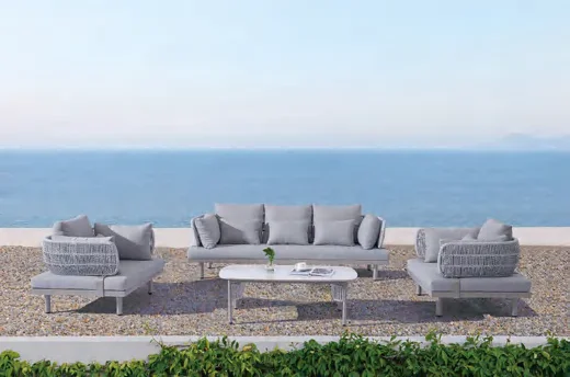 HWJ01-1 Rope-Woven Outdoor Single Sofa