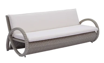 HWJ04-2 Rope-Woven Outdoor Three-Seater Sofa