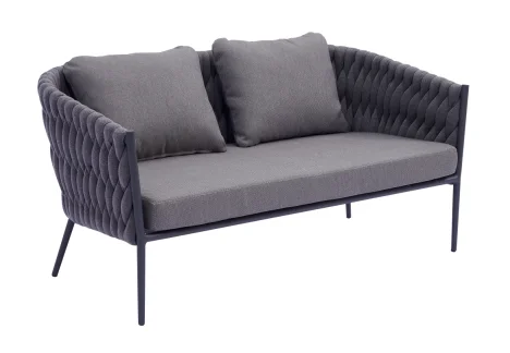 HWJ09-2 Rope-Woven Outdoor Two-Seater sofa
