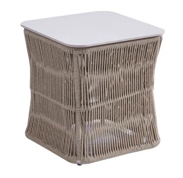 HWJ14-6 Rope-Woven Outdoor Side table