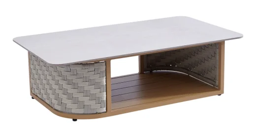 HWJ15-5 Rope-Woven Outdoor Coffee Table