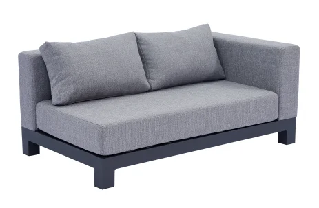 HWJ18-2 Aluminum Outdoor Left armrest sofa