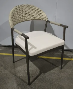 HWJ21-2 Rope-Woven Outdoor Dining Chair