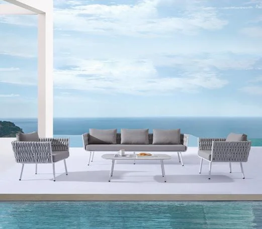 LG-R-1501-1 Rope-Woven Outdoor Single Sofa