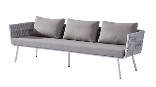 LG-R-1501-3 Rope-Woven Outdoor Three-Seater Sofa