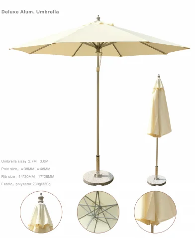 LG-U-1965 Aluminum Outdoor Umbrella
