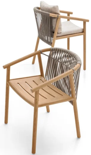 LG10-01 Rope-Woven Outdoor Dining chair
