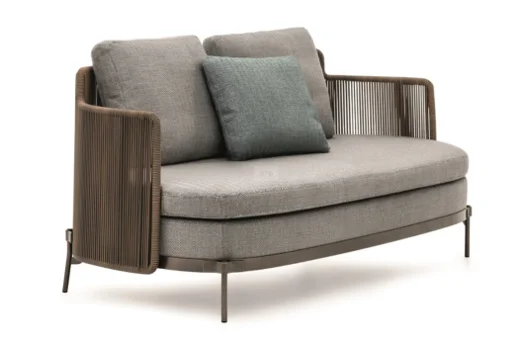 LG111-01 Wicker-Style Outdoor Two-Seater sofa