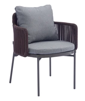 LG111-12 Rope-Woven Outdoor Dining chair