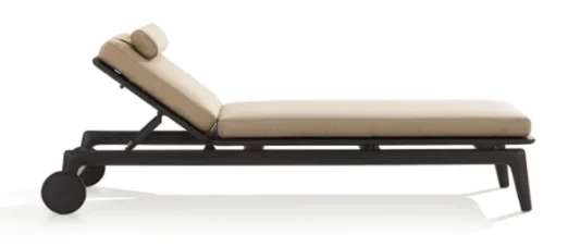LG118-01 Aluminum Outdoor Lounger