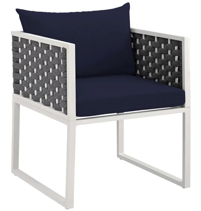 LG13-01 Rope-Woven Outdoor Dining chair