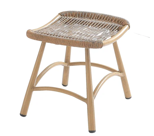 LG192 Wicker-Style Outdoor footstool