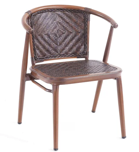 LG198 Outdoor Armless rattan chair