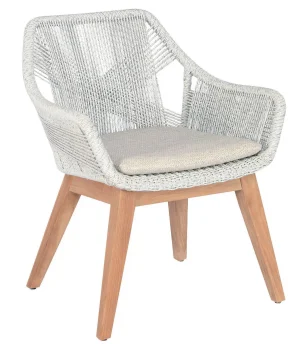 LG25-01 Rope-Woven Outdoor Dining Chair