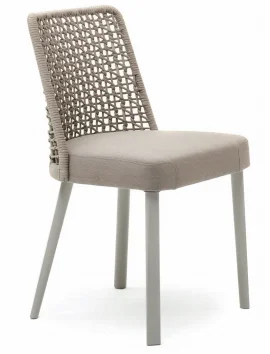 LG26-01 Rope-Woven Outdoor Dining Chair