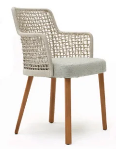 LG27-05 Rope-Woven Outdoor Dining chair