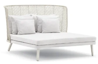 LG27-07 Rope-Woven Outdoor Lounger