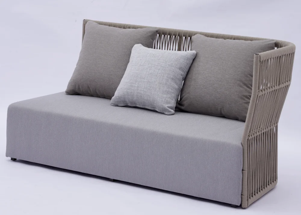 LG30-08 Rope-Woven Outdoor Corner sofa left
