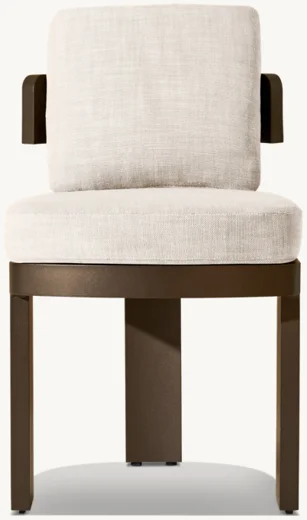 LG301-7 Outdoor Aluminum Armless Chair
