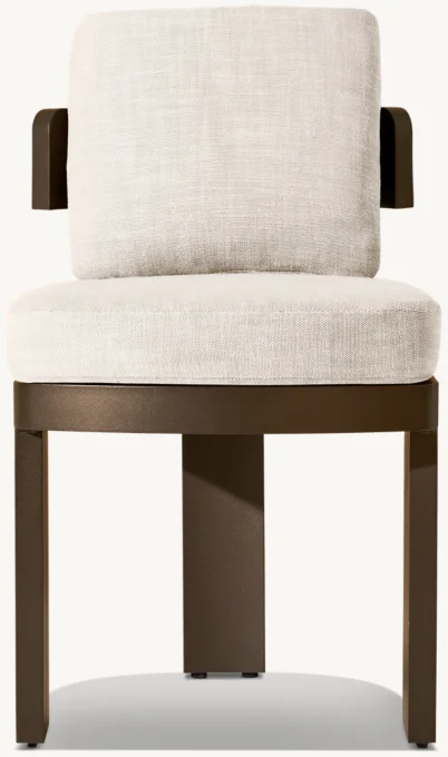 LG301-7 Outdoor Aluminum Armless Chair
