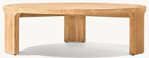 LG302-5 Outdoor Teak Round Coffee Table