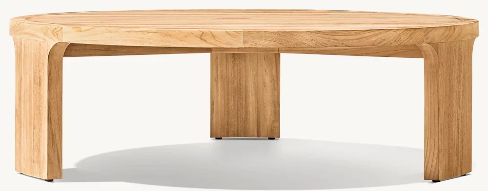 LG302-5 Outdoor Teak Round Coffee Table