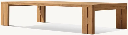 LG303-4 Outdoor Teak Coffee Table