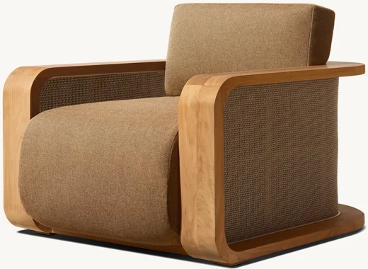 LG305-1 Teak Outdoor Single Sofa