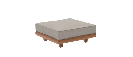 LG308-5 Outdoor Teak Footstool