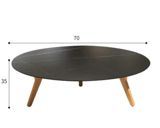 LG309-4 Aluminum Outdoor Small Coffee Table