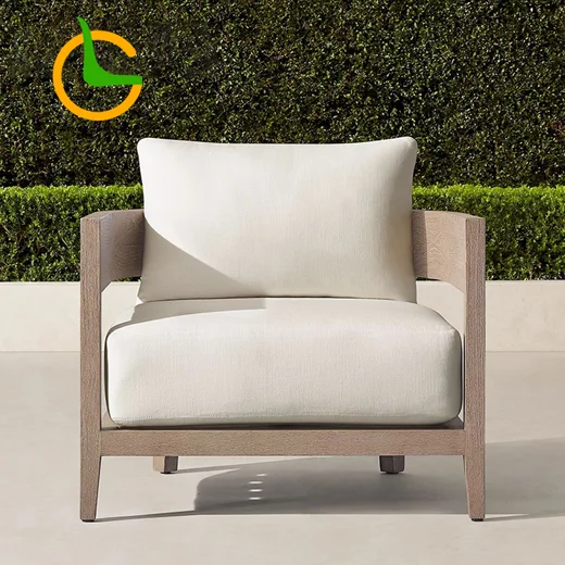 LG312-1 Teak Outdoor Single Sofa