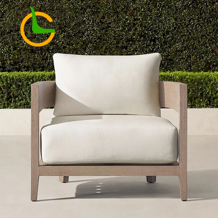 LG312-1 Teak Outdoor Single Sofa