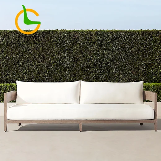 LG312-2 Teak Outdoor Two-Seater sofa