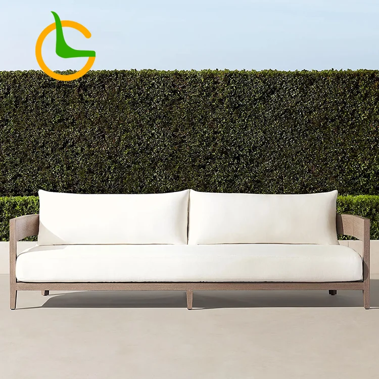 LG312-2 Teak Outdoor Two-Seater sofa