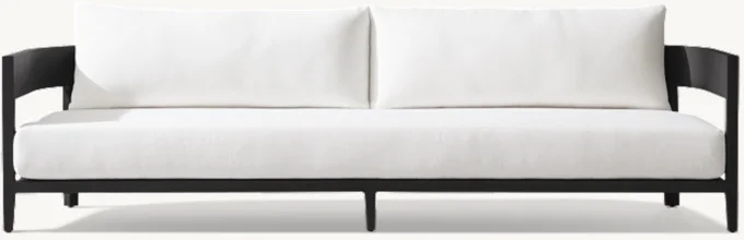 LG312-5 Aluminum Outdoor Two-Seater sofa