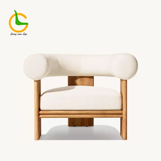 LG315-1 Teak Outdoor Single Sofa