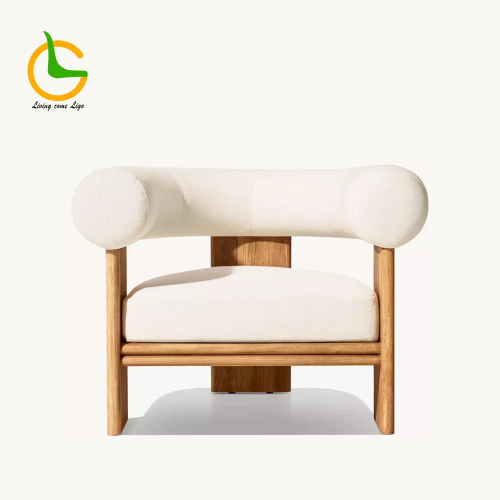 LG315-1 Teak Outdoor Single Sofa