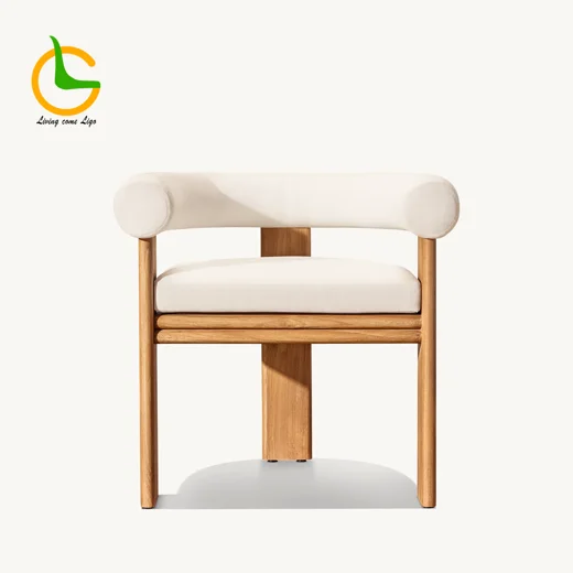 LG315-5 Teak Outdoor Dining Chair