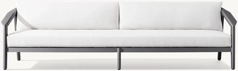 LG319-5 Aluminum Outdoor Three-Seater Sofa