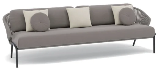 LG32-06 Upholstered Outdoor Three-Seater Sofa