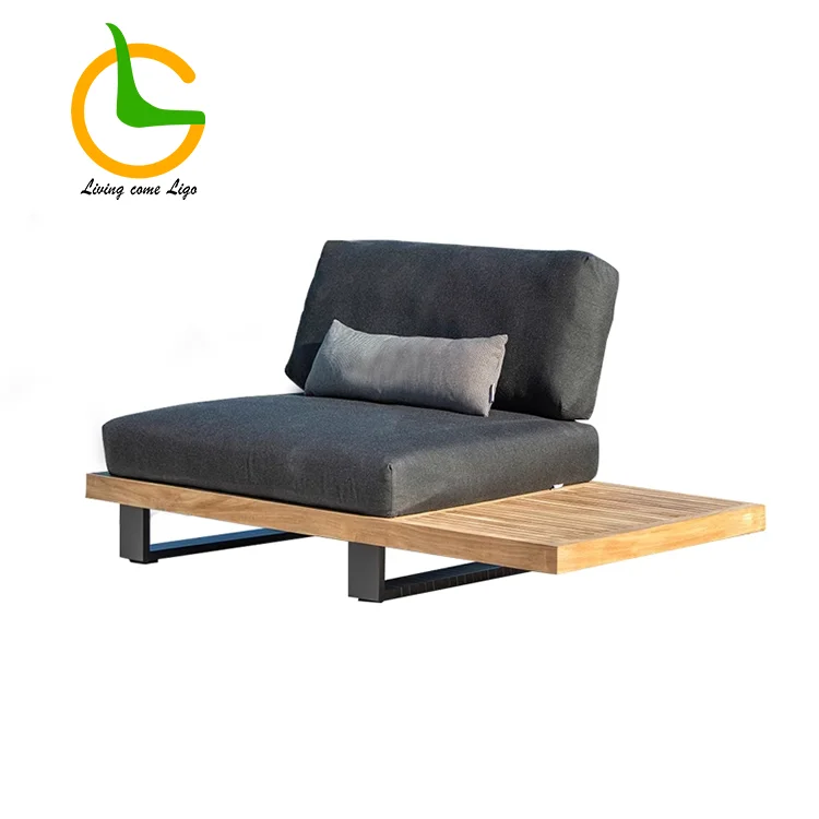 LG321-1 Teak Outdoor Single combination sofa