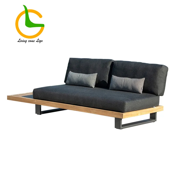 LG321-2 Teak Outdoor Double combination sofa