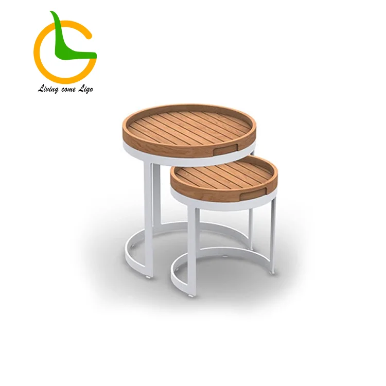 LG321-5 Teak Outdoor Side table