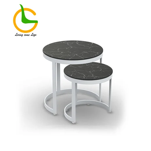 LG321-6 Teak Outdoor Rock side tea table